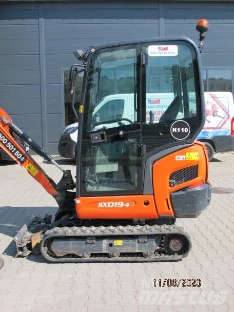 Kubota KX 019-4 Minigrävare < 7t