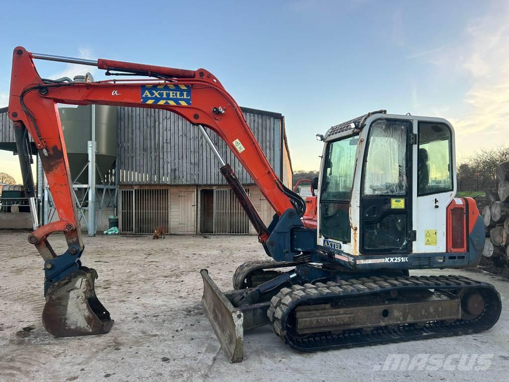 Kubota KX 251 Midigrävmaskiner 7t - 12t