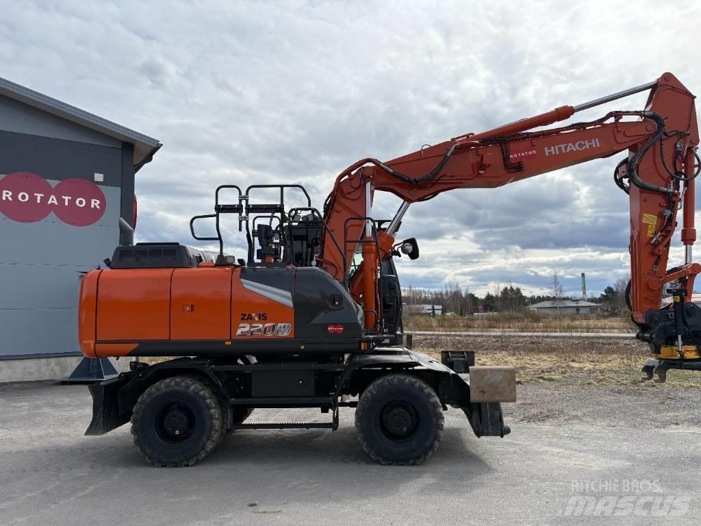 Hitachi ZX220W-7 2P Hjulgrävare