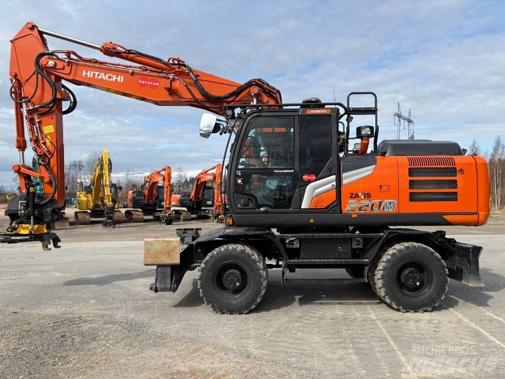 Hitachi ZX220W-7 2P Hjulgrävare