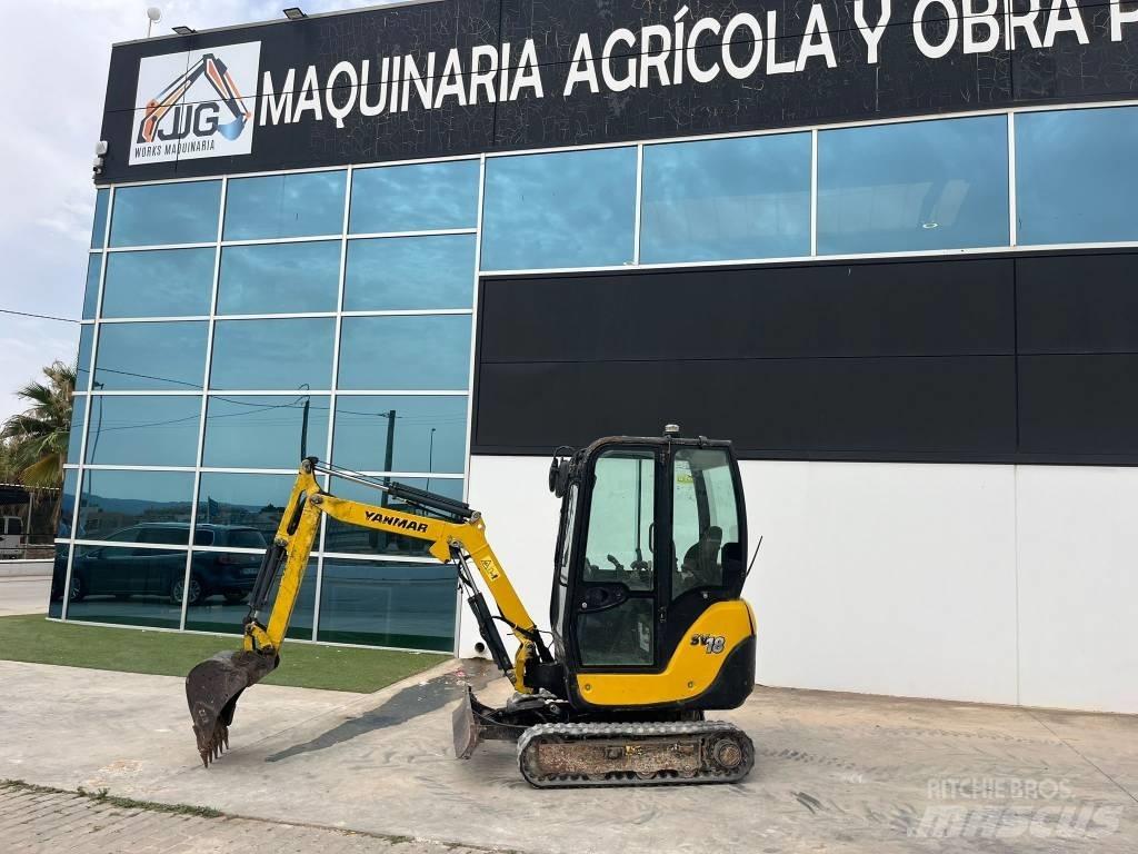 Yanmar SV 18 Minigrävare < 7t