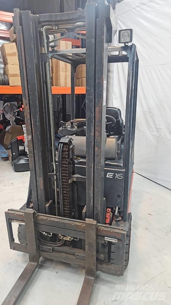 Linde E 16 C-02 Elmotviktstruckar