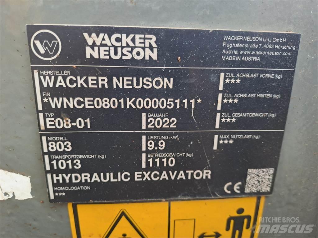 Wacker Neuson 803 Bandgrävare