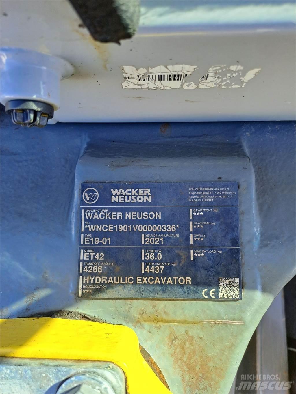 Wacker Neuson ET42 Bandgrävare
