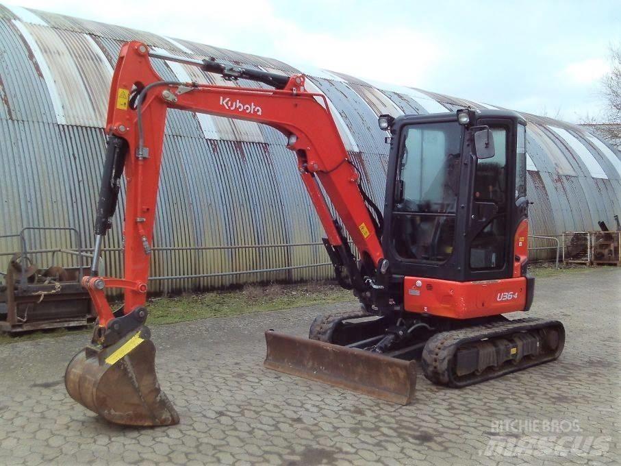 Kubota U 36-4 Minigrävare < 7t