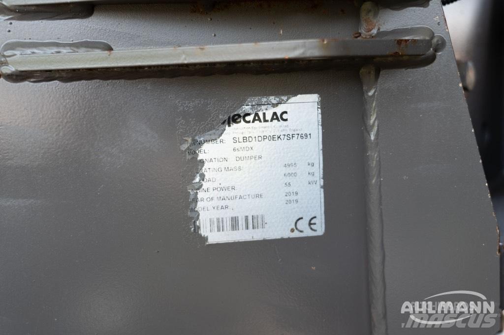 Mecalac 6 MDX Midjestyrd dumper
