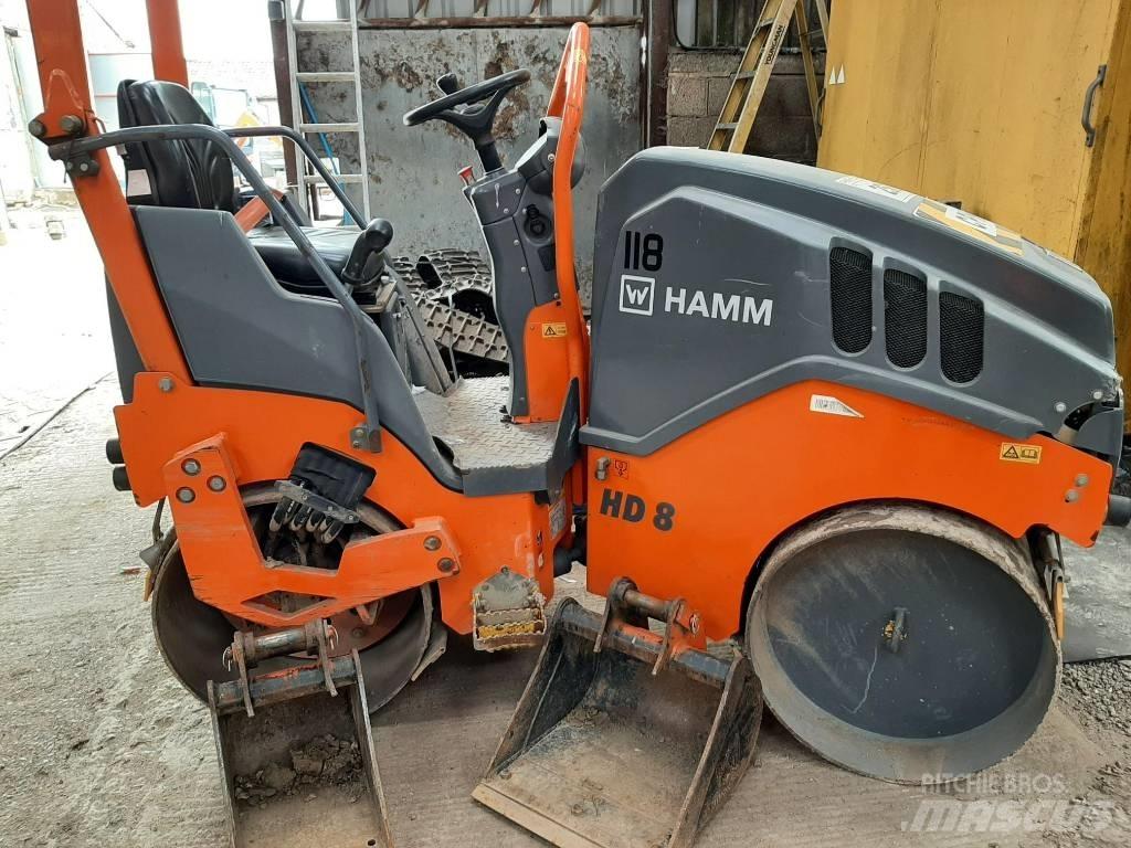 Hamm HD 8 VV Tvåvalsvältar