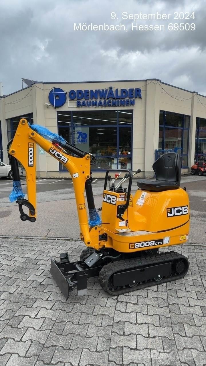 JCB 8008CTS Minigrävare < 7t