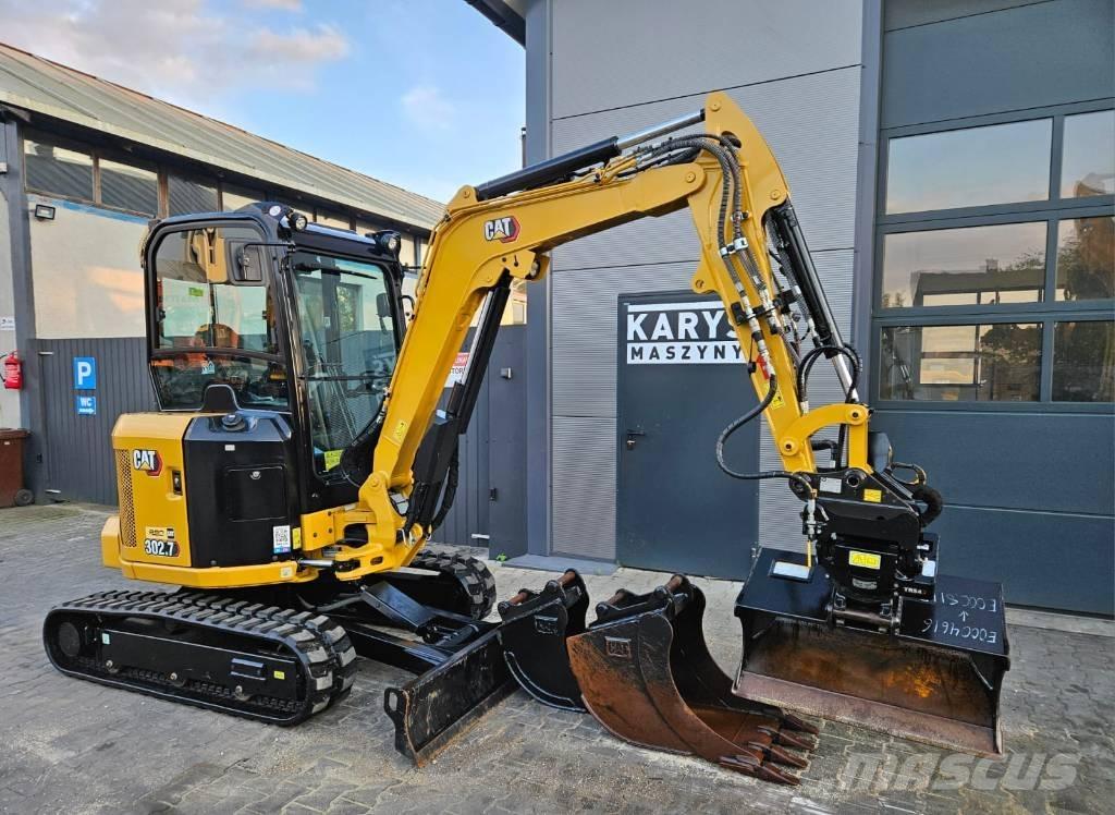 CAT 302.7 CR Minigrävare < 7t