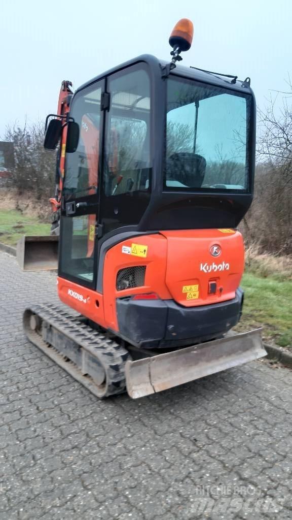 Kubota KX019-4 Minigrävare < 7t