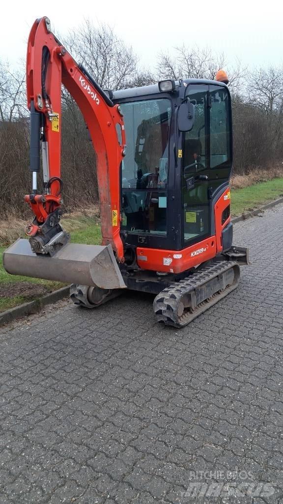 Kubota KX019-4 Minigrävare < 7t