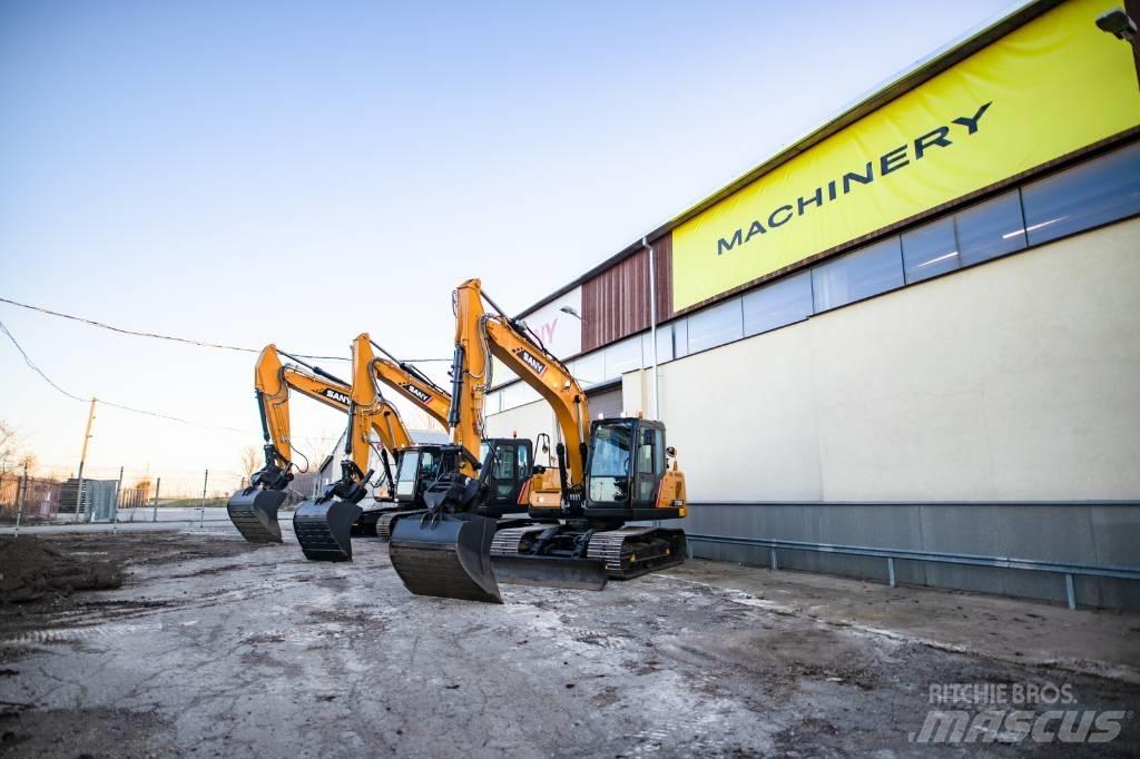 Sany SY 135 C (uus) Bandgrävare