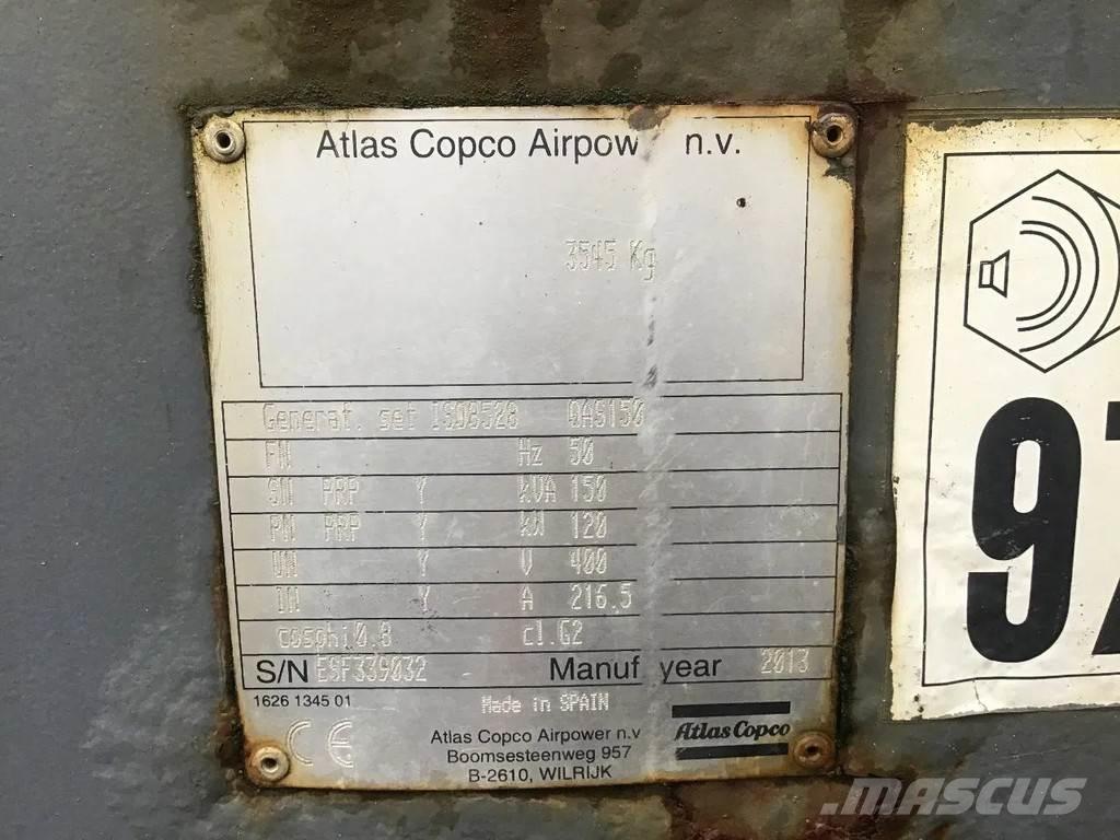 Atlas Copco QAS 150 Övriga generatorer