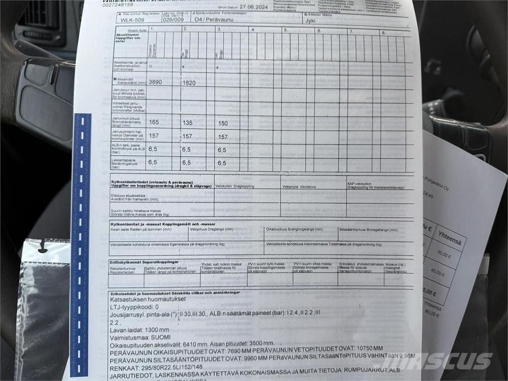 Jyki V 31-SL Flaksläp