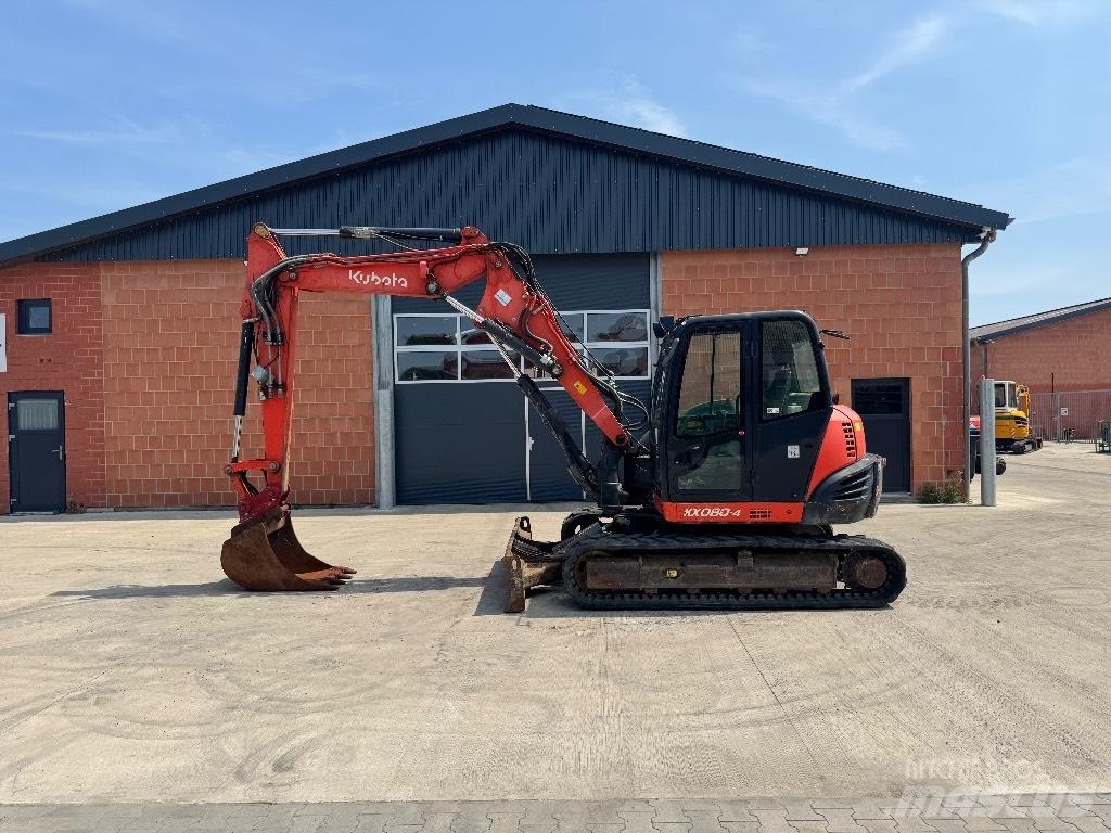 Kubota KX 080-4 Midigrävmaskiner 7t - 12t
