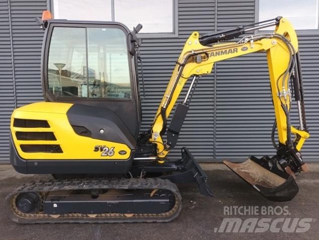 Yanmar SV 26 Minigrävare < 7t