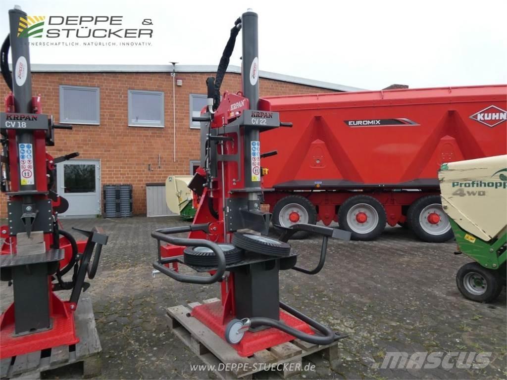 Krpan CV 22 E PRO Vedklyvar och vedkapar