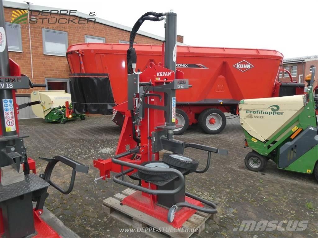 Krpan CV 22 E PRO Vedklyvar och vedkapar