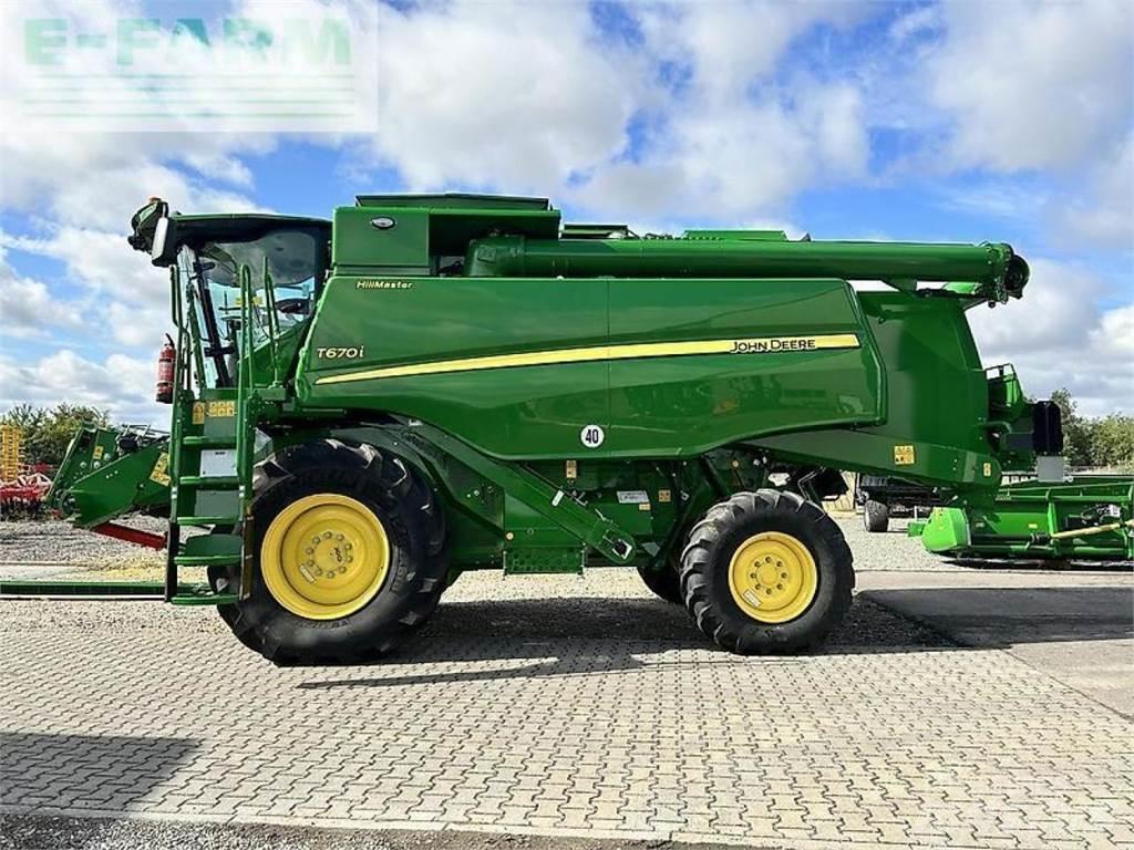 John Deere t670 hm Skördetröskor