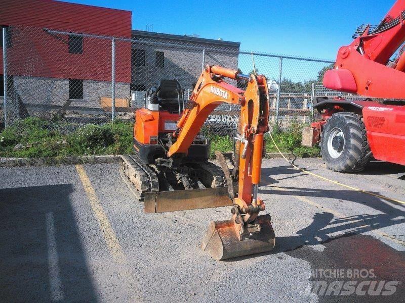 Kubota U 17 Minigrävare < 7t