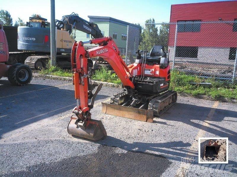Kubota U 17 Minigrävare < 7t