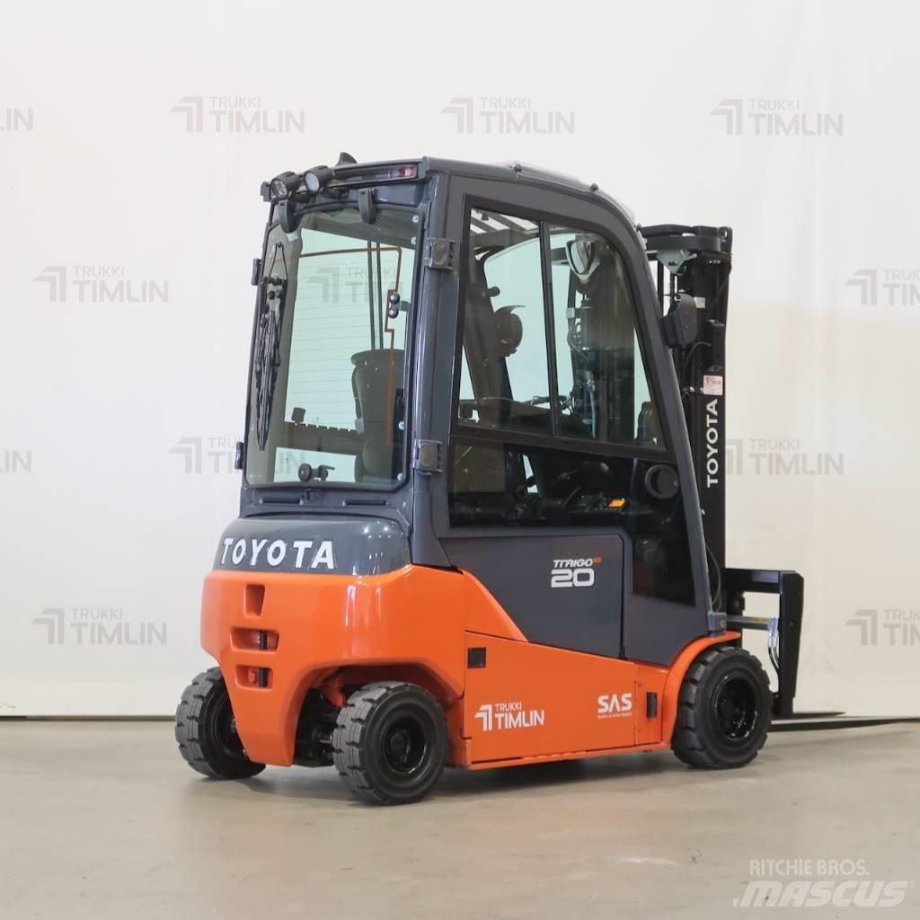 Toyota 8FBM20T Elmotviktstruckar