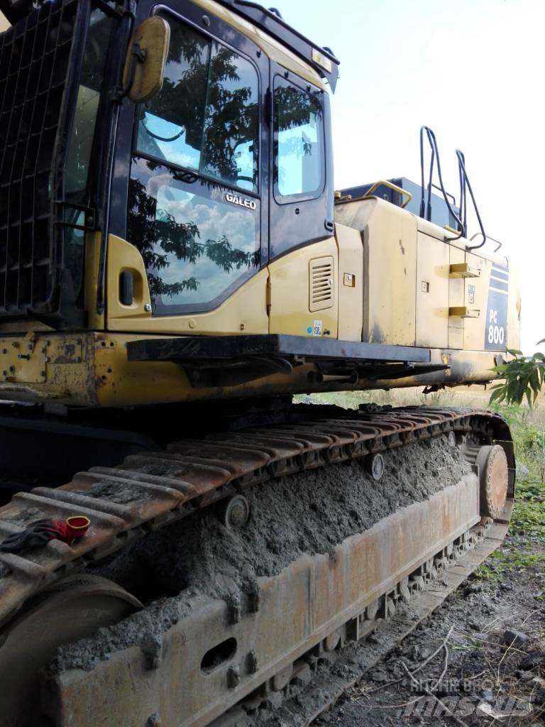 Komatsu PC800-8 Bandgrävare
