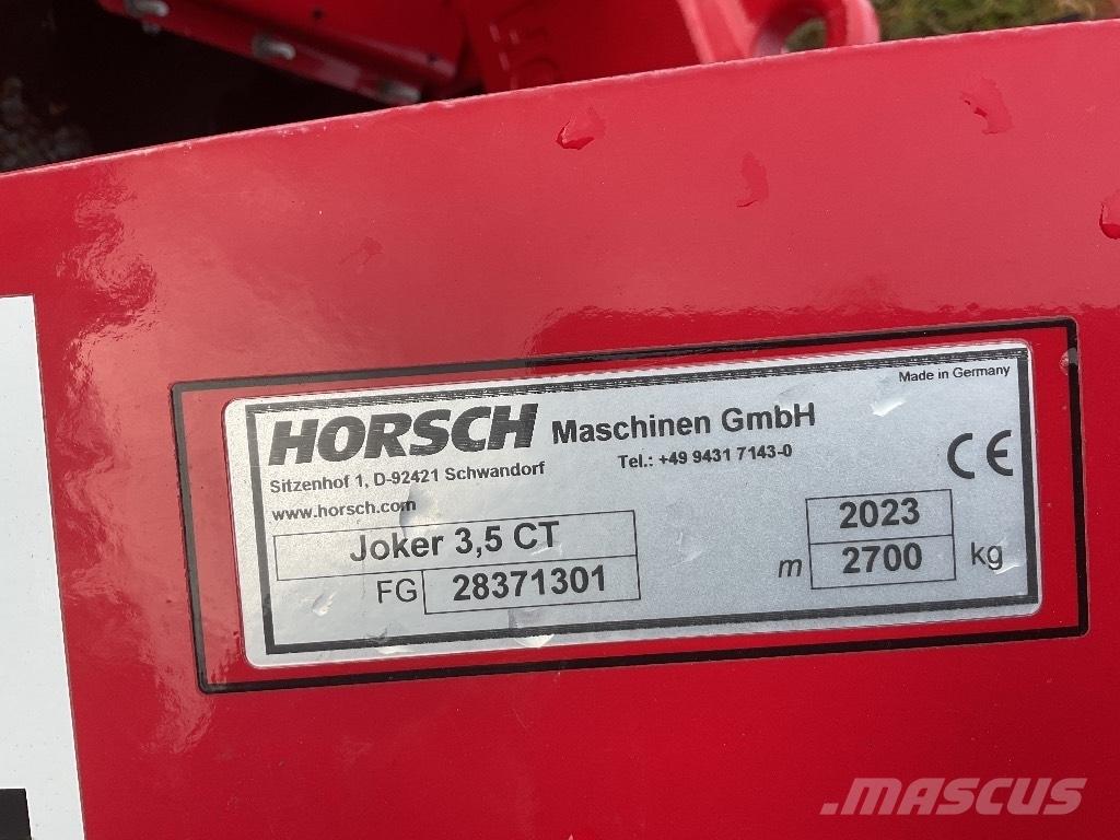 Horsch Joker 3.5 CT Tallriksredskap