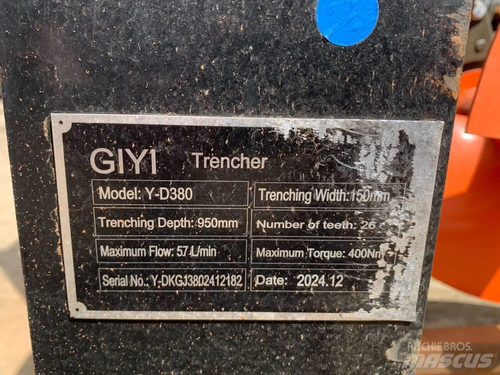  GIYI D380 TRENCHER Övriga
