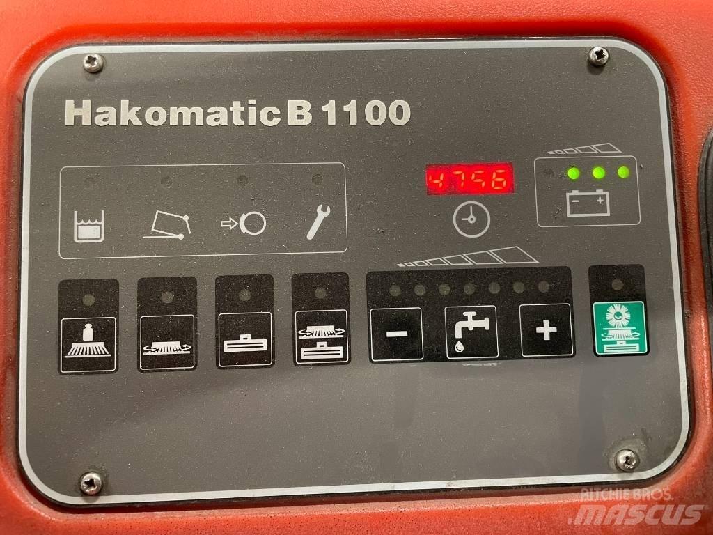 Hako B 1100 Kombinationsskurborstar