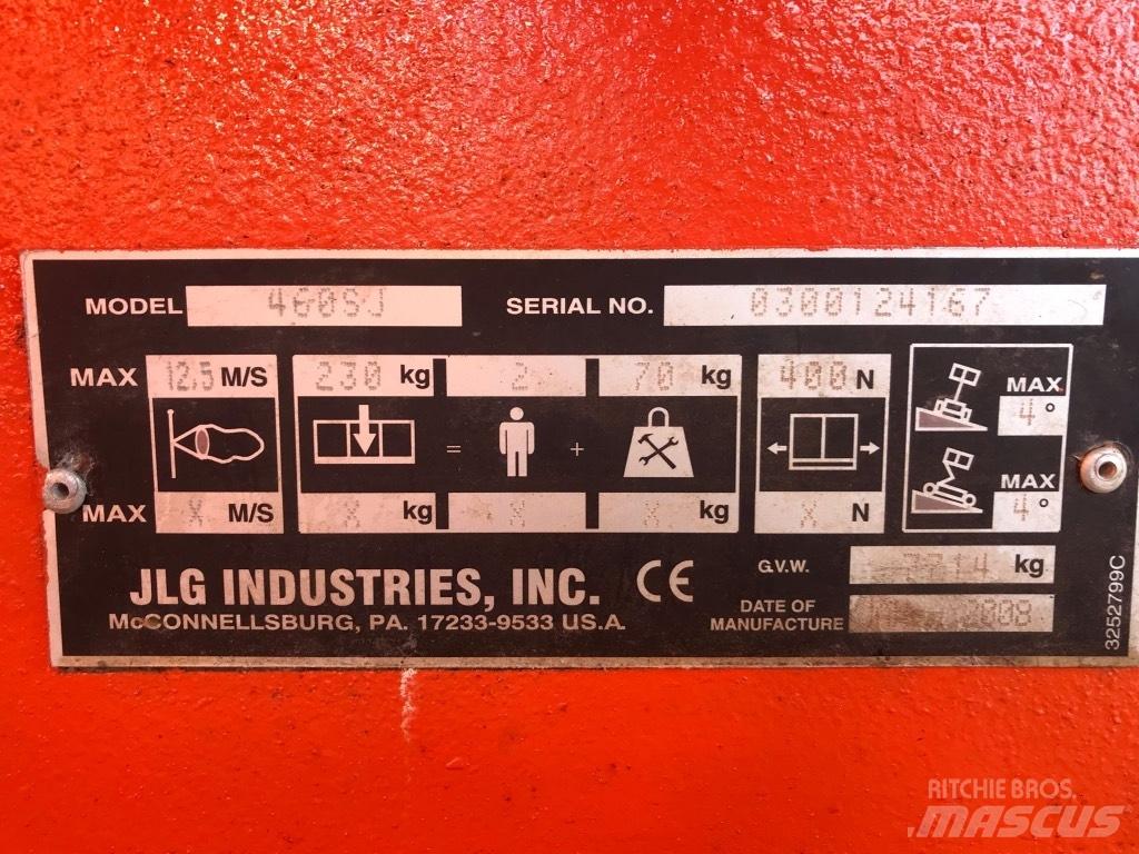 JLG 460 SJ Teleskop bomliftar