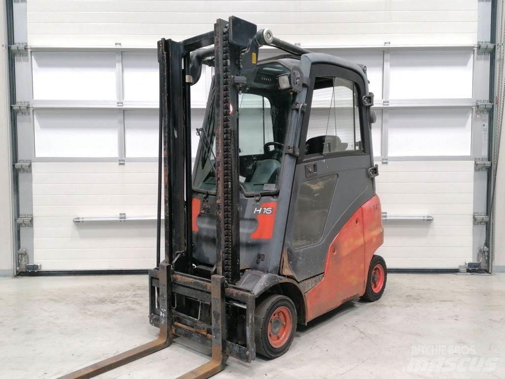 Linde H16D-01 Dieselmotviktstruckar