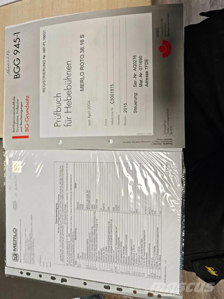 Merlo Roto 38.16S Teleskoplastare