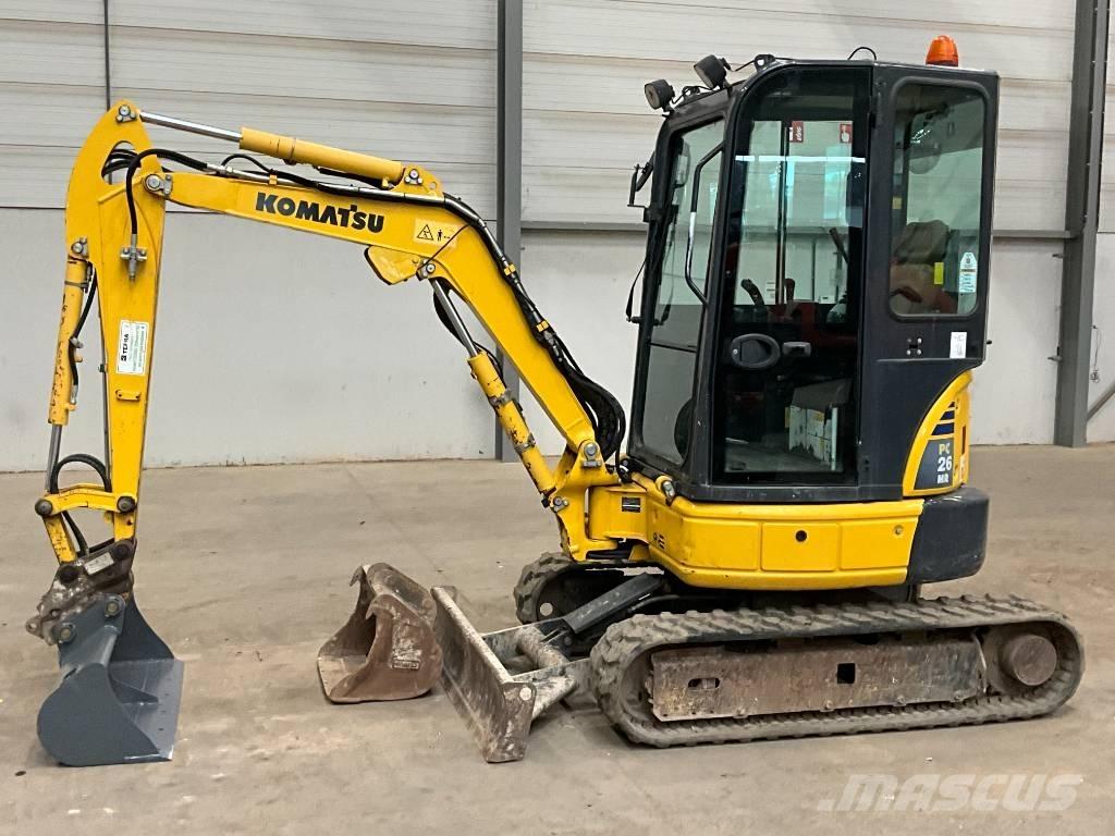 Komatsu PC 26 MR-3 Minigrävare < 7t