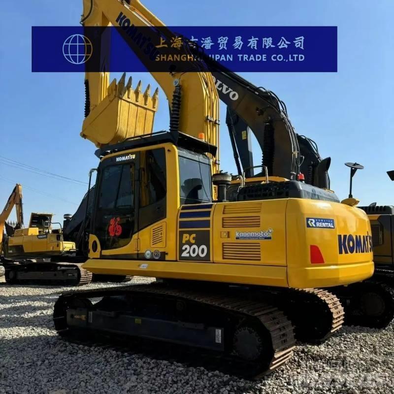 Komatsu PC 200 Bandgrävare