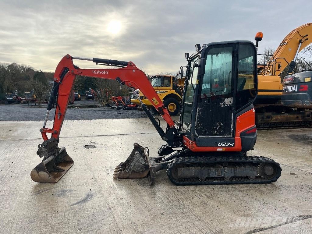 Kubota U 27-4 Minigrävare < 7t