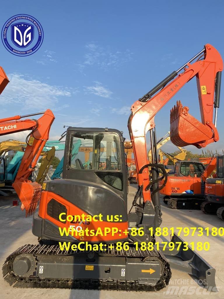 Hitachi ZX 50 U Minigrävare < 7t