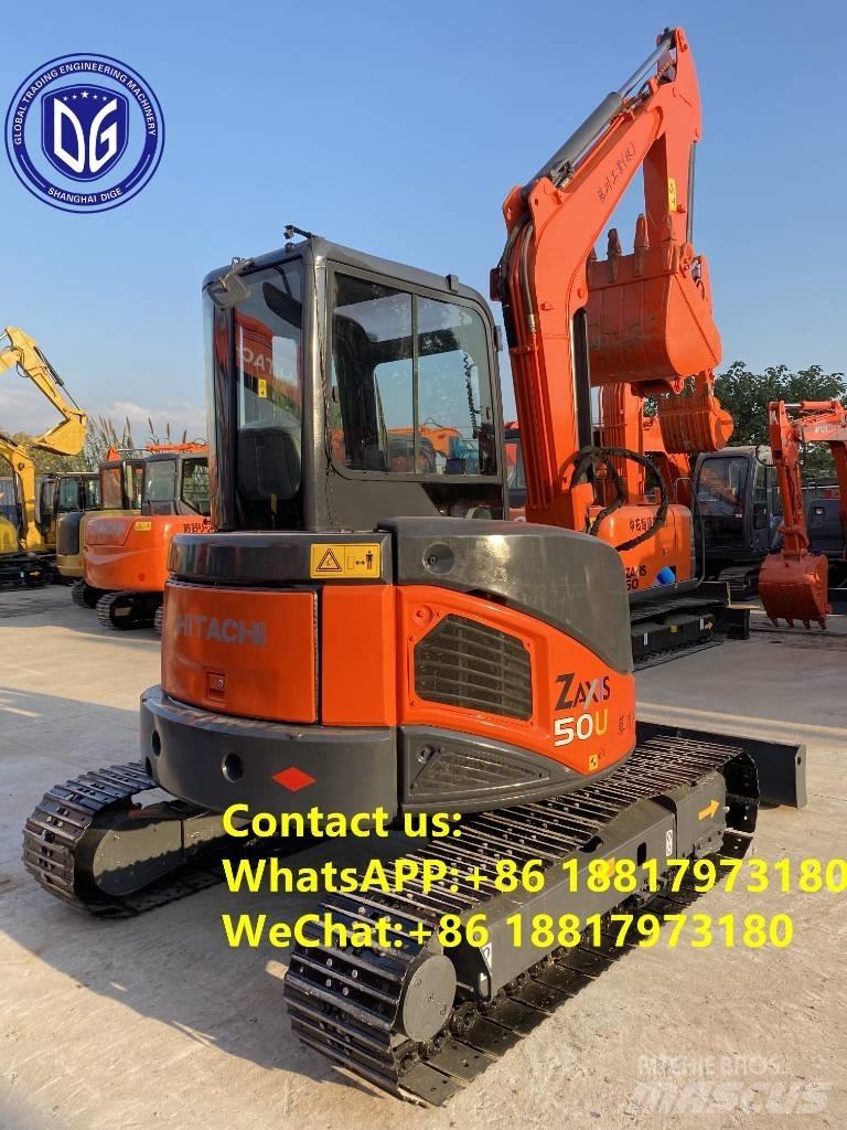 Hitachi ZX 50 U Minigrävare < 7t
