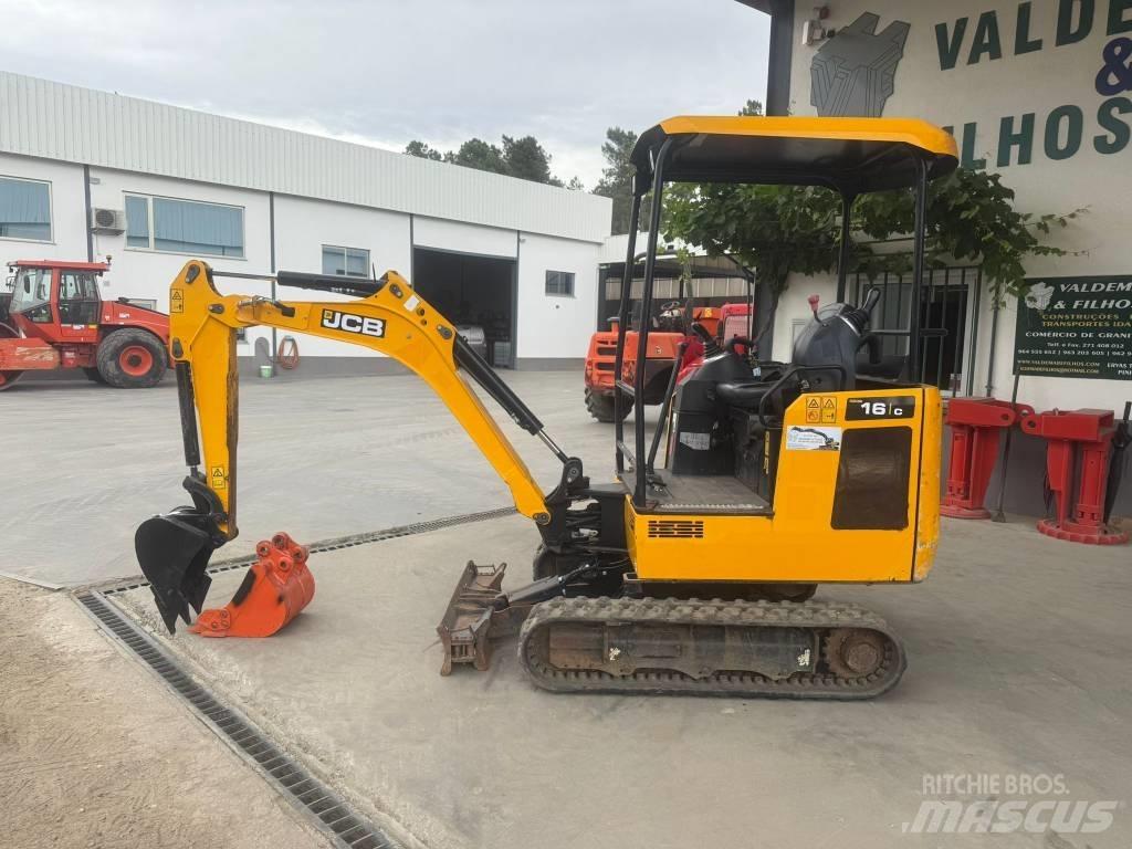 JCB 16 C-1, 904h Minigrävare < 7t