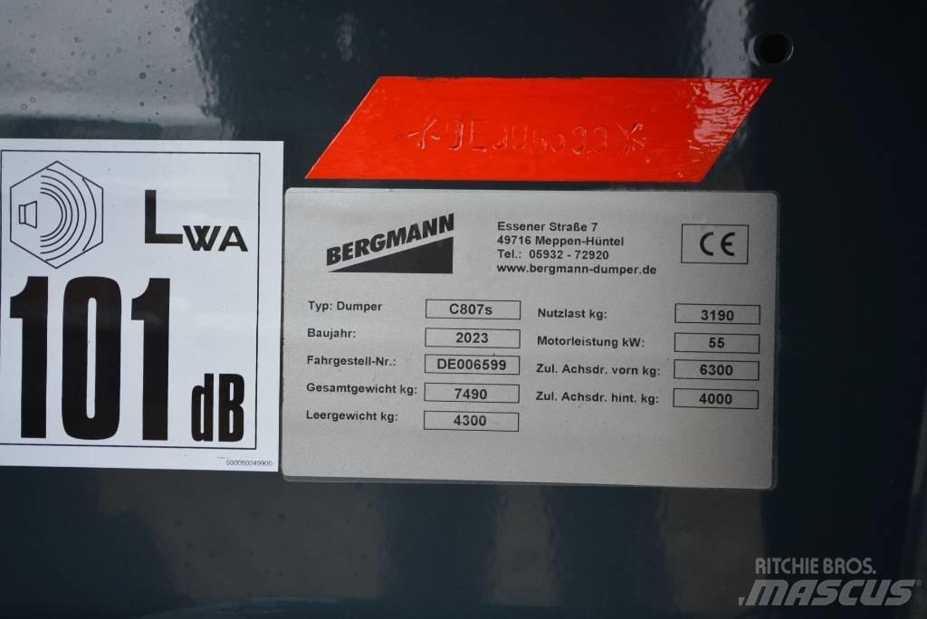 Bergmann C 807 s Midjestyrd dumper