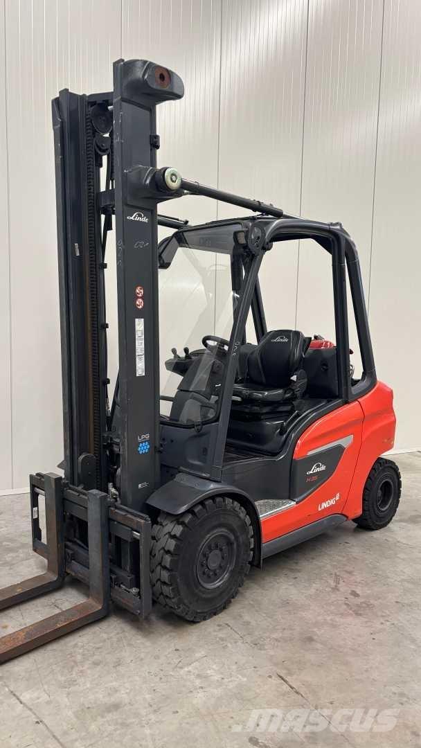 Linde H35T Gasolmotviktstruckar