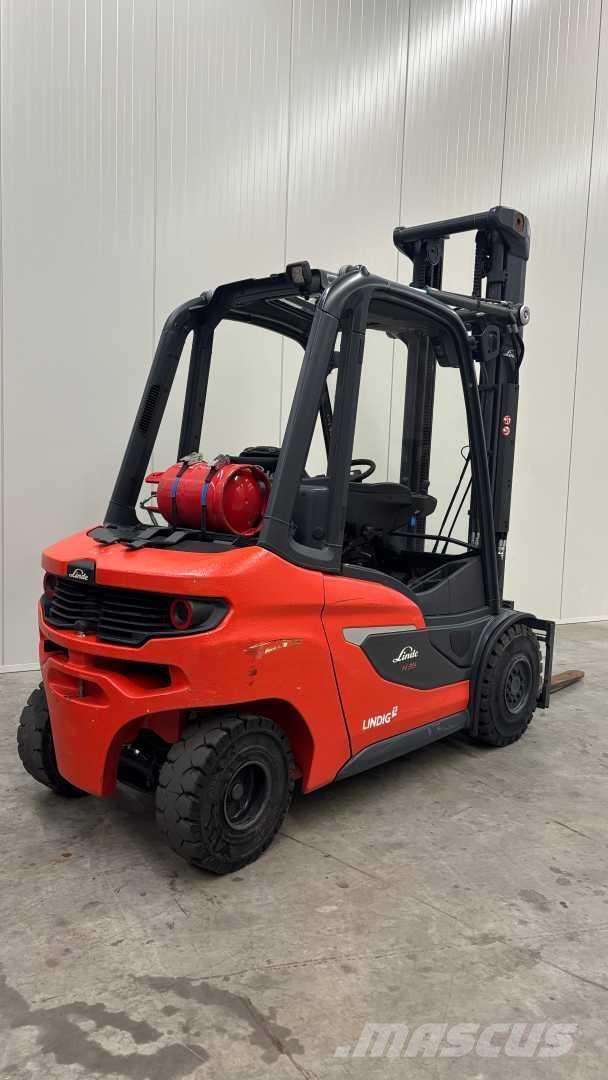 Linde H35T Gasolmotviktstruckar