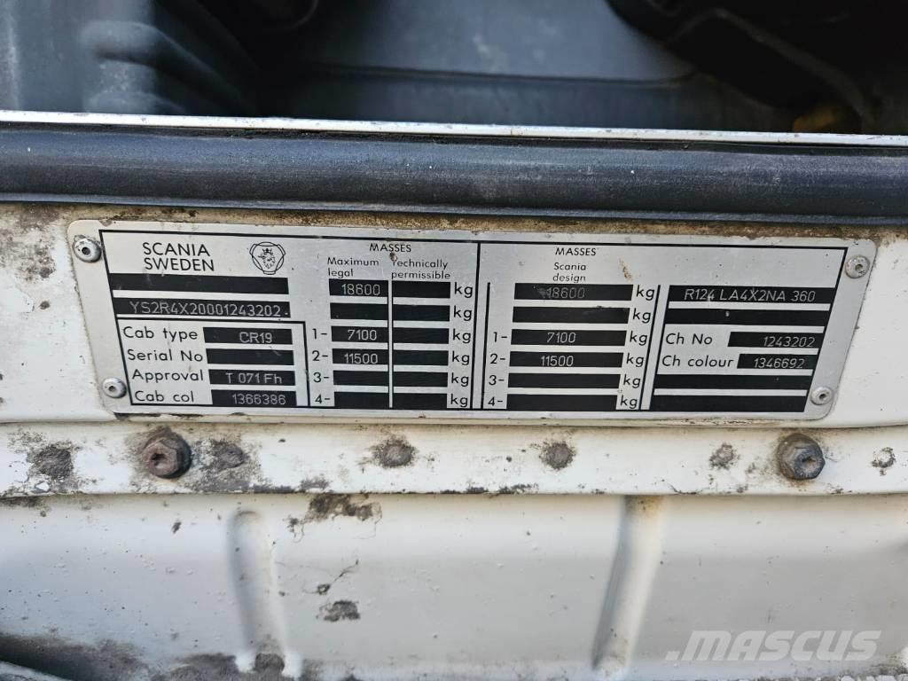 Scania 124 L 360 Dragbilar