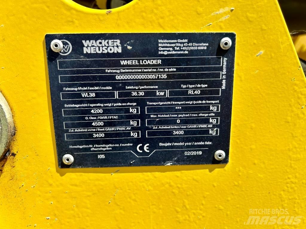 Wacker Neuson WL 38 Hjullastare