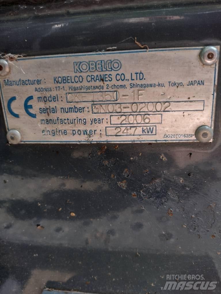 Kobelco cke1350-1F Bangående Kranar
