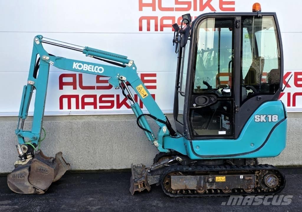 Kobelco SK 18 Minigrävare < 7t
