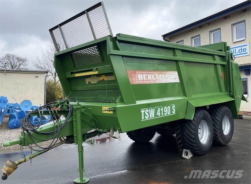 Bergmann TSW 4190S Fast- och kletgödselspridare