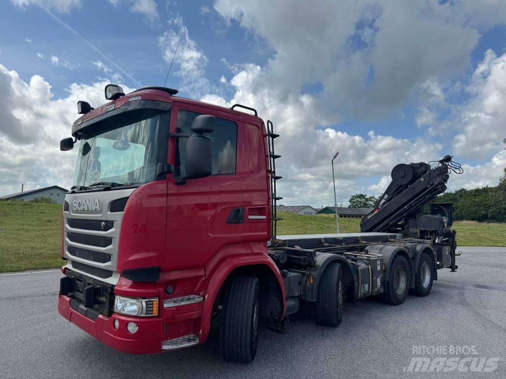 Scania R 490 Kranbilar