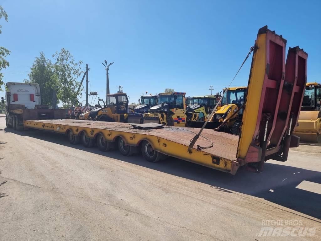 King Tromco Trailers Låg lastande semi trailer