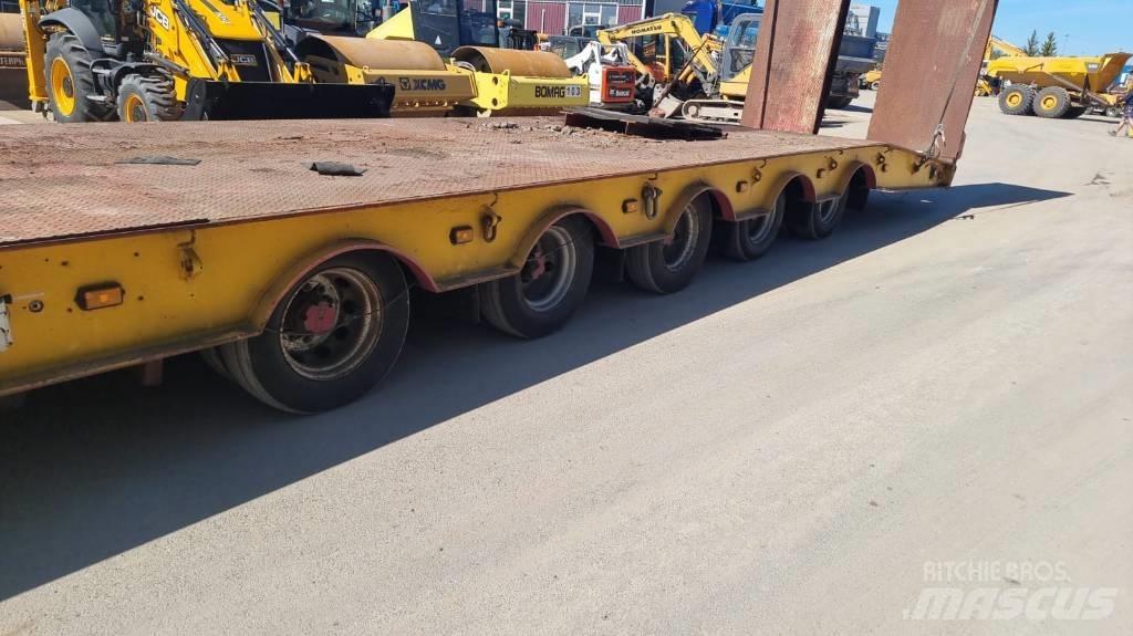 King Tromco Trailers Låg lastande semi trailer
